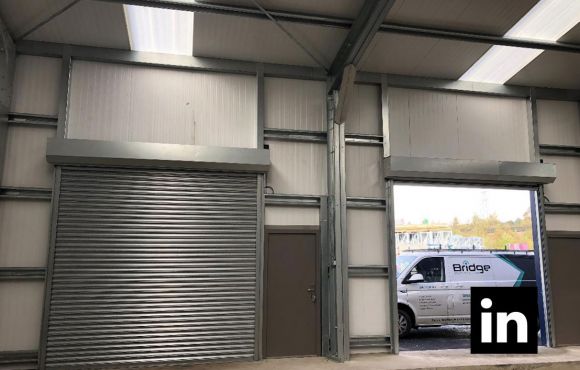 Electric Galvanised Roller Shutters