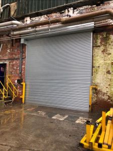 New Industrial Roller Shutter Door Installation