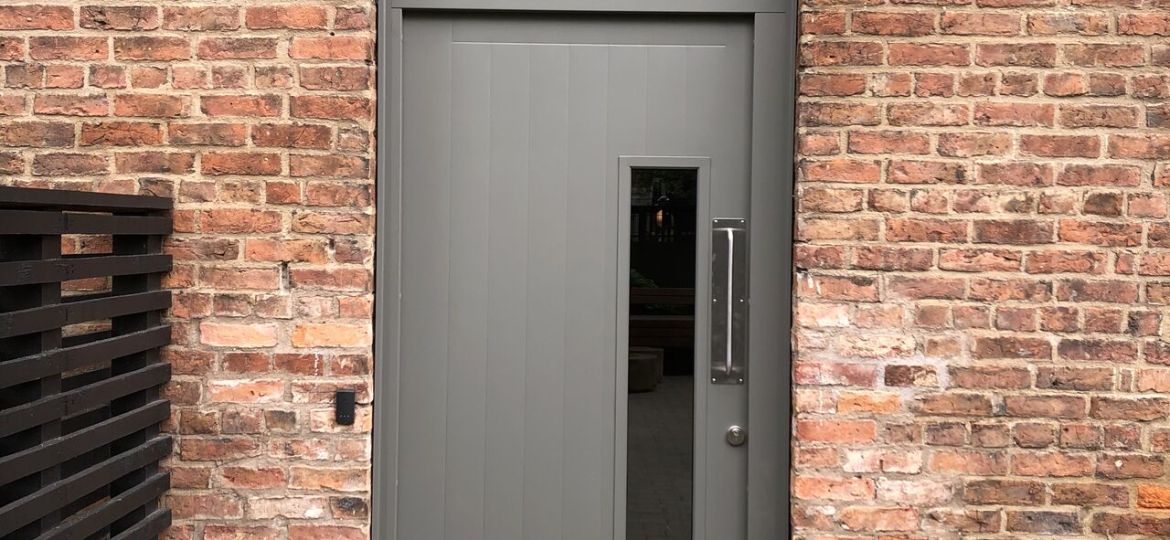 Steel Hinged Door Transformation