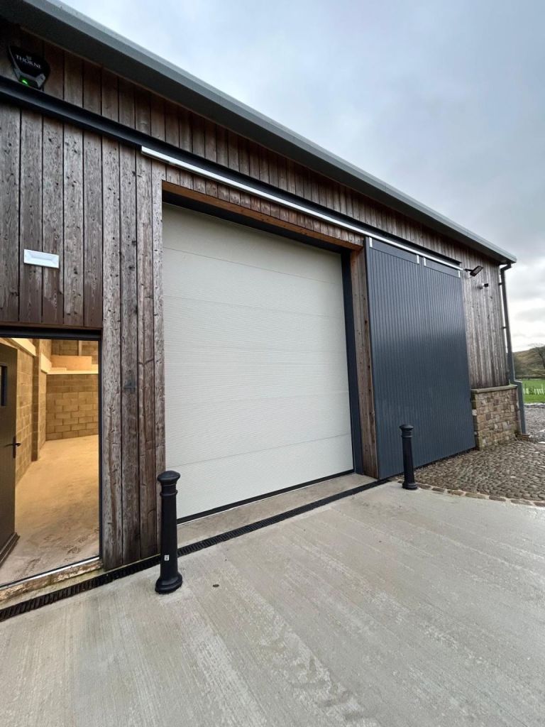 Sectional-overhead-door-project-Aplha-deuren-nederland-bv